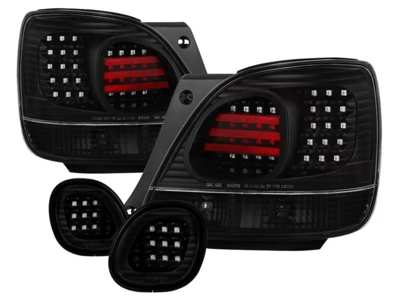Spyder Lexus GS 300 / 400 98-05 4pcs LED Tail Lights with Trunk Pcs