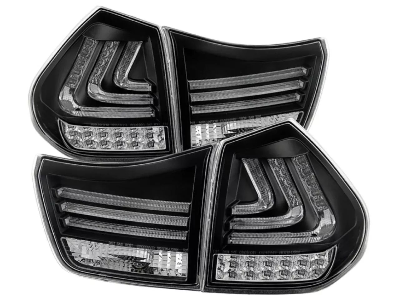 Spyder Lexus RX330 / RX350 04-09 LED Tail Lights - Black