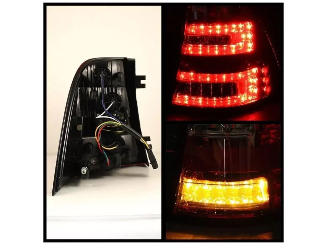 Spyder Mercedes Benz W163 ML 98-05 LED Tail Lights – Smoke