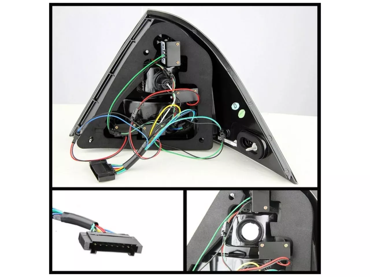 Spyder Mercedes Benz W203 C-Class 05-07 4DR Sedan LED Tail Lights – Smoke
