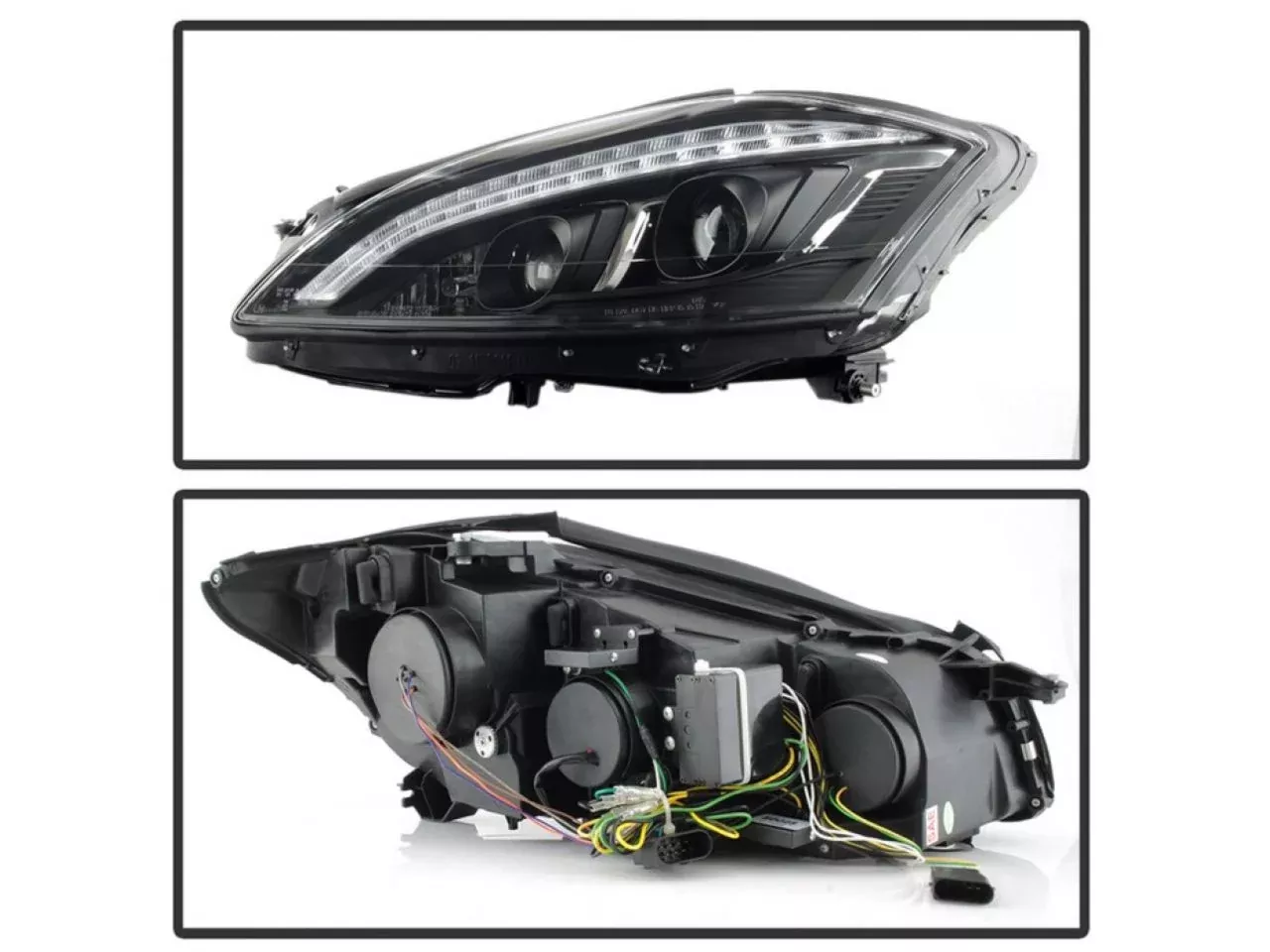 Spyder Mercedes Benz W221 S Class 07-09 Projector Headlights