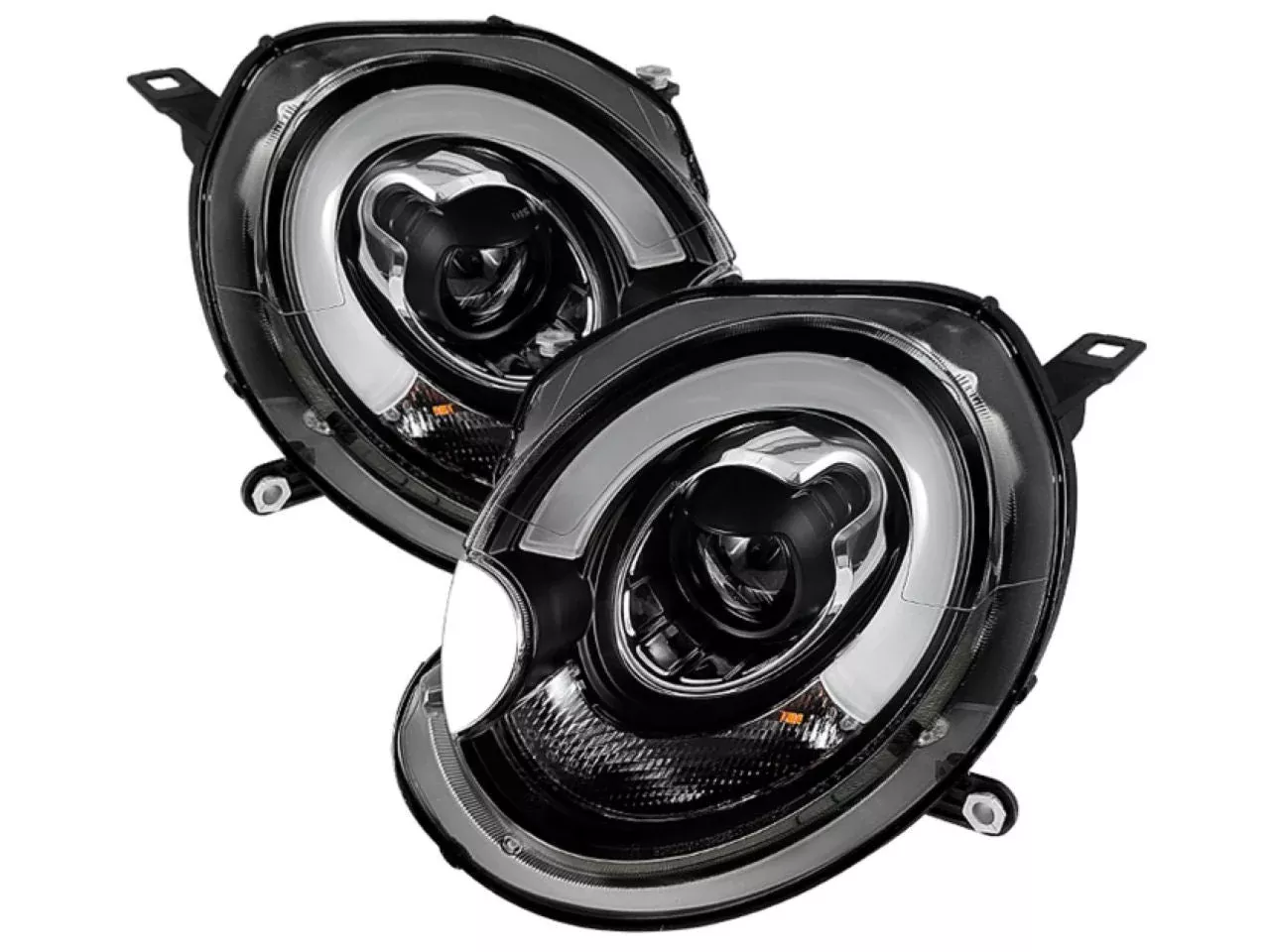 Spyder Mini Cooper 2007-2012 Projector Headlights – Halogen Model