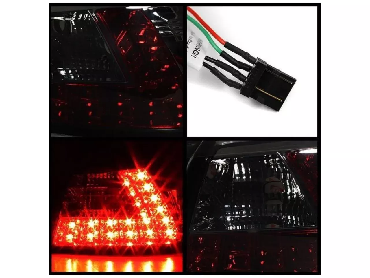 Spyder Mitsubishi Lancer / Evolution X 08-14 (Will Not Fit SportBack) LED Tai