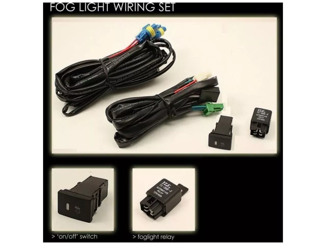 Spyder Toyota RAV4 09-11 OEM Fog Lights w/Switch – Clear