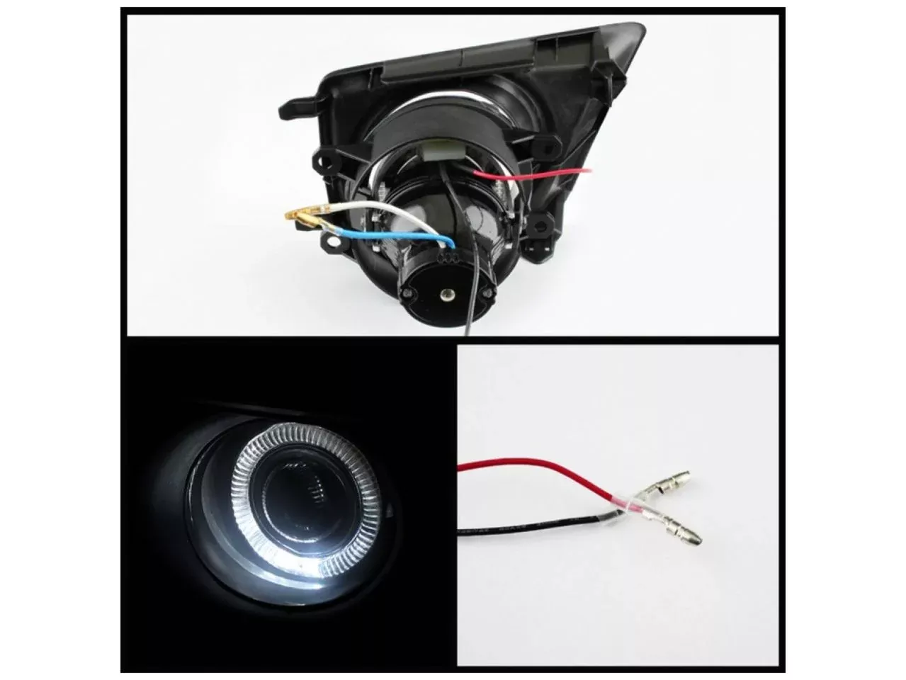 Spyder Toyota Tacoma 2012-2015 Halo Projector Fog Lights w/Switch – Smoke