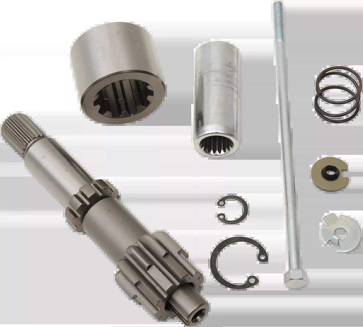 SPYKE Jackshaft Starter Kit Part 465047 - Complete Assembly with Shaft Extension, Pinion Gear, and Coupler