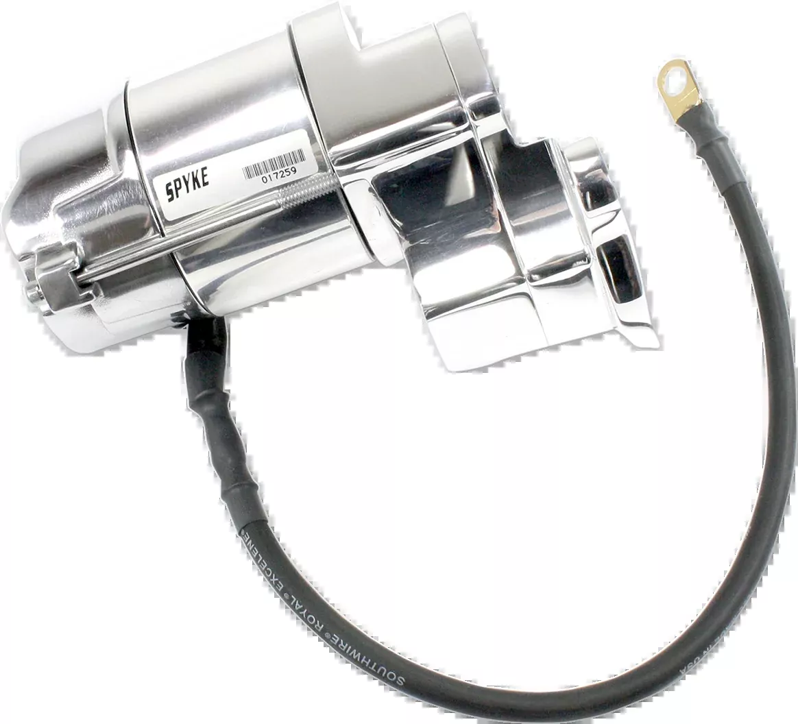 SPYKE Supertorque Polished Starter 411110 for Enhanced Motorcycle Performance
