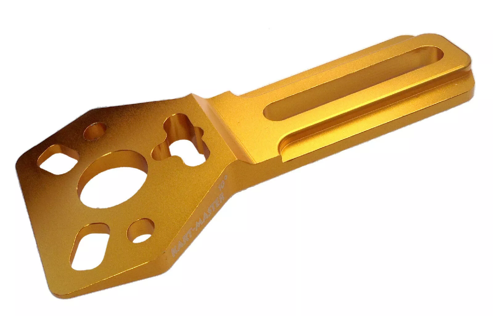 Steering Mount Data Bracket - 10 Degree Angle Available in Black, Gold, or Gun Metal
