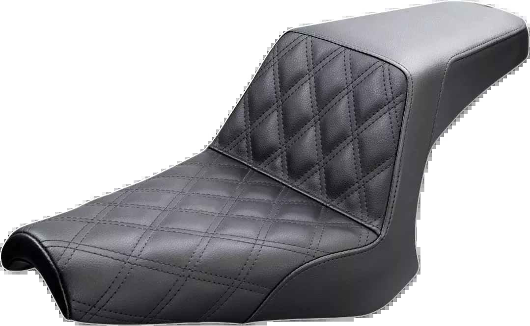Step-Up Seat - Front Lattice Stitch - Black - Bolt '13-'24