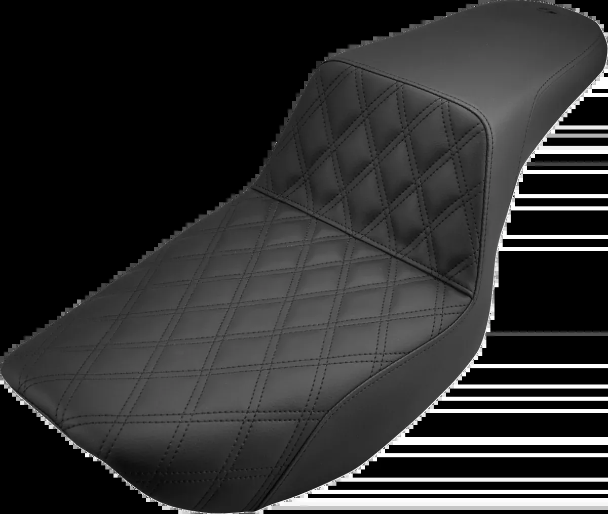 Step-Up Seat - Front Lattice Stitch - Black - FXR