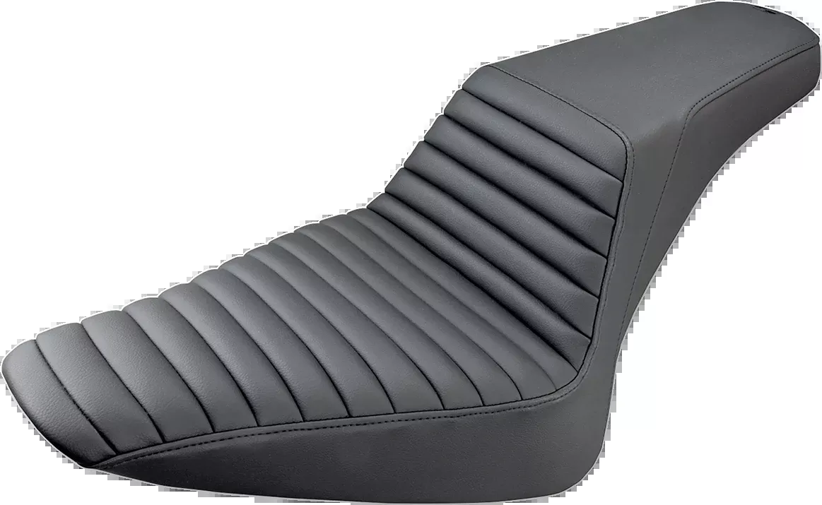 Step-Up Seat - Front Tuck-n-Roll - Black - FLS