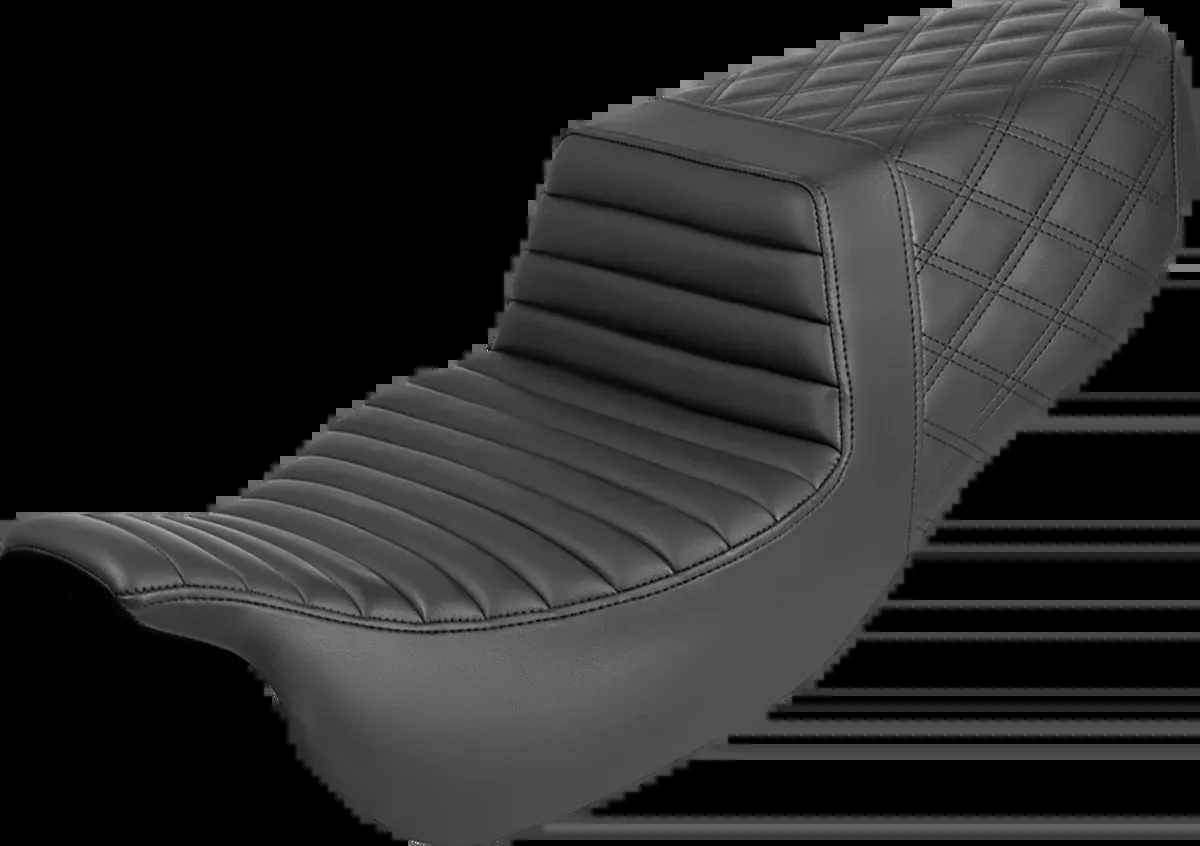 Step-Up Seat - Front Tuck-n-Roll/Rear Lattice Stitch - FLRT/FLTRT '15-'25