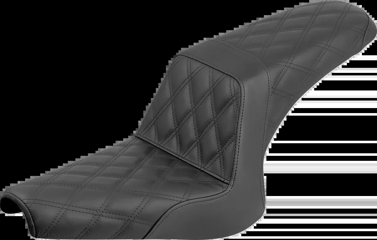 Step-Up Seat - Full Lattice Stitch - Black - Bolt '13-'24