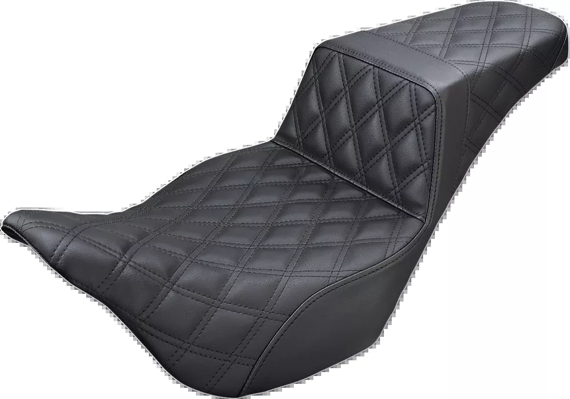Step-Up Seat - Full Lattice Stitch - Black - FL '08-'24