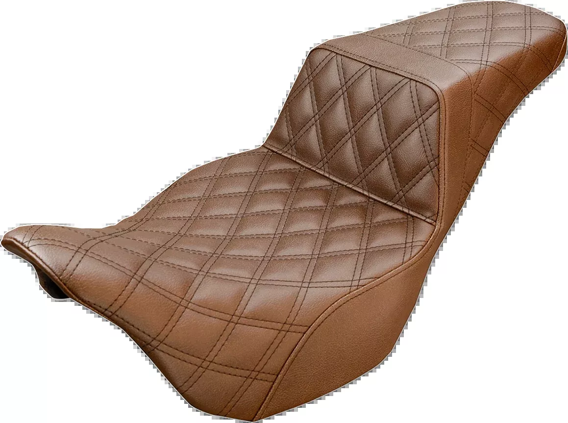 Step-Up Seat - Full Lattice Stitch - Brown - FL '08-'24