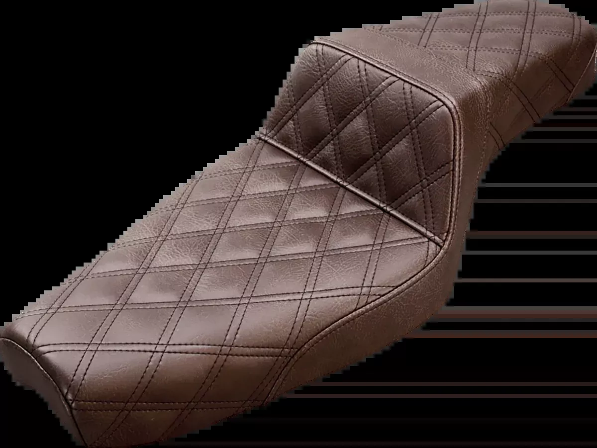 Step-Up Seat - Full Lattice Stitch - Brown - XL