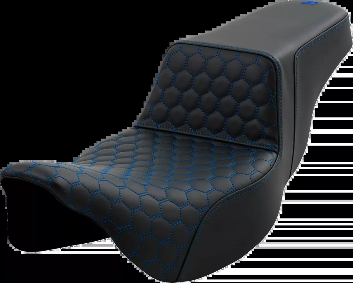 Step-Up Seat - Honeycomb - Extended Reach - Blue Stitching - FL '08-'23