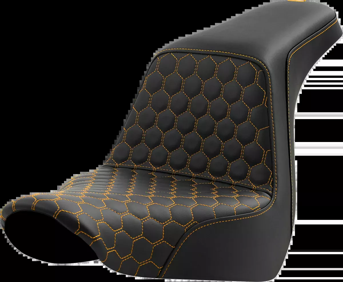 Step-Up Seat - Honeycomb - Gold Stitching - FL/FX '18-'24