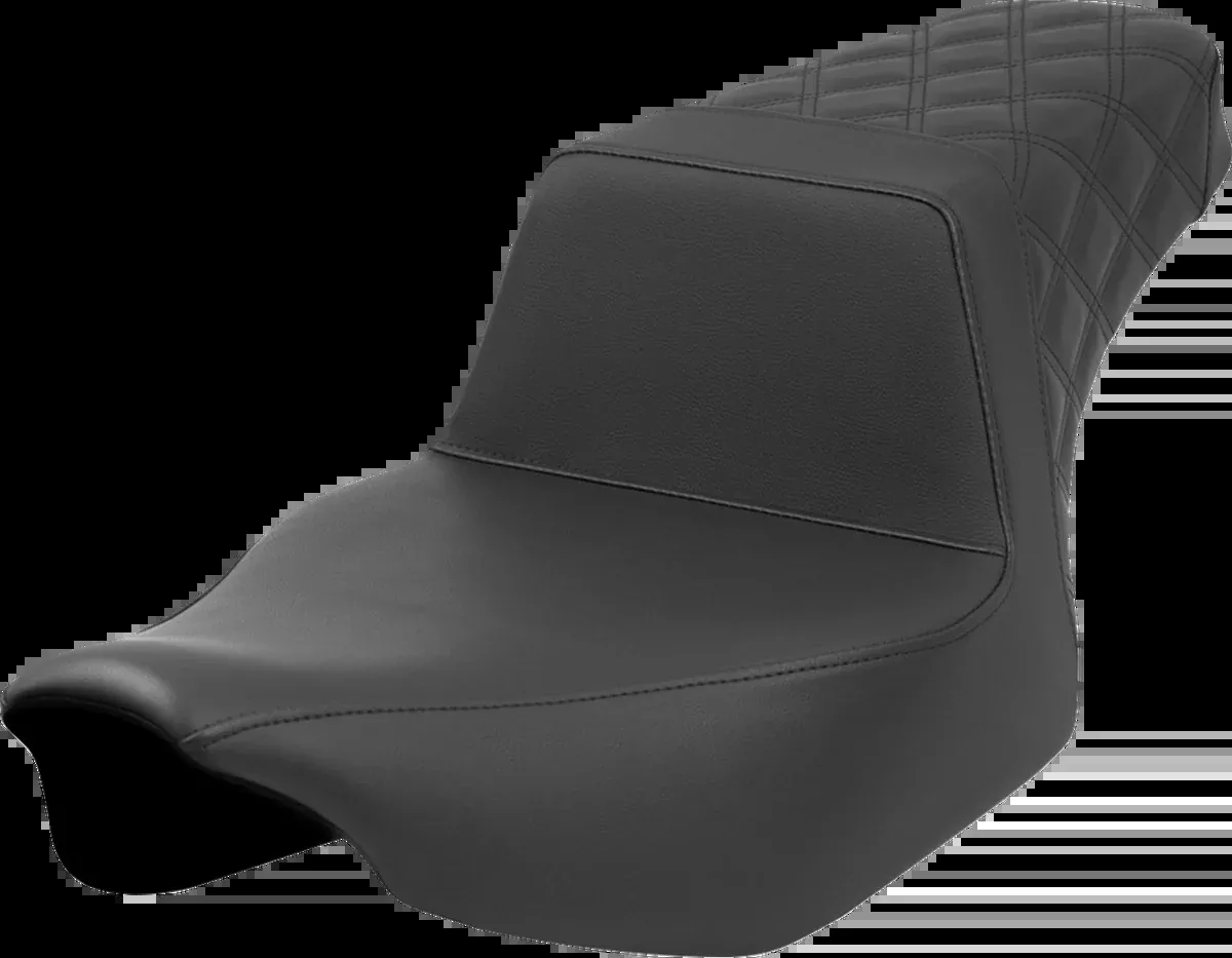 Step-Up Seat - Rear Lattice Stitch - Black - Extended Reach - FL '23-'24