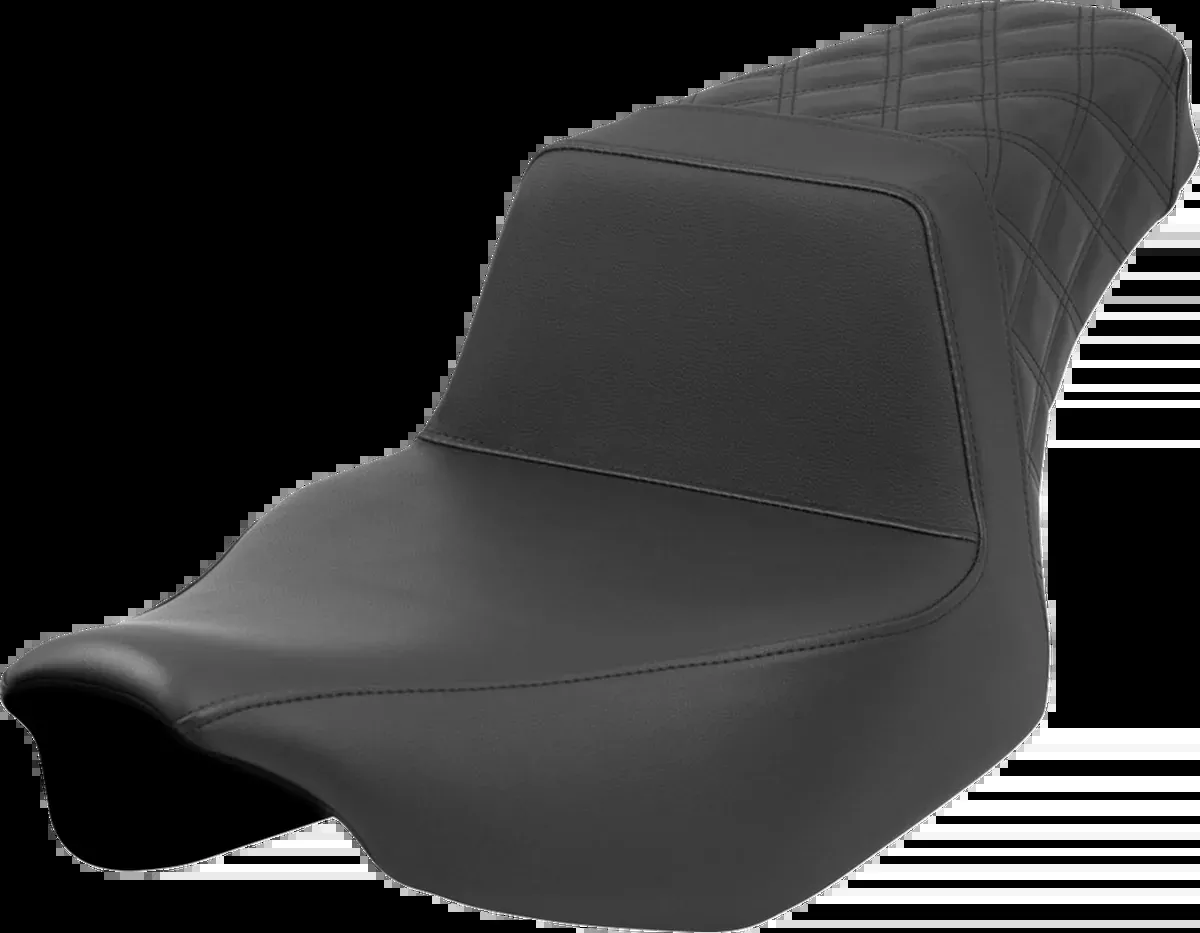 Step-Up Seat - Rear Lattice Stitch - Black - FL '23-'24
