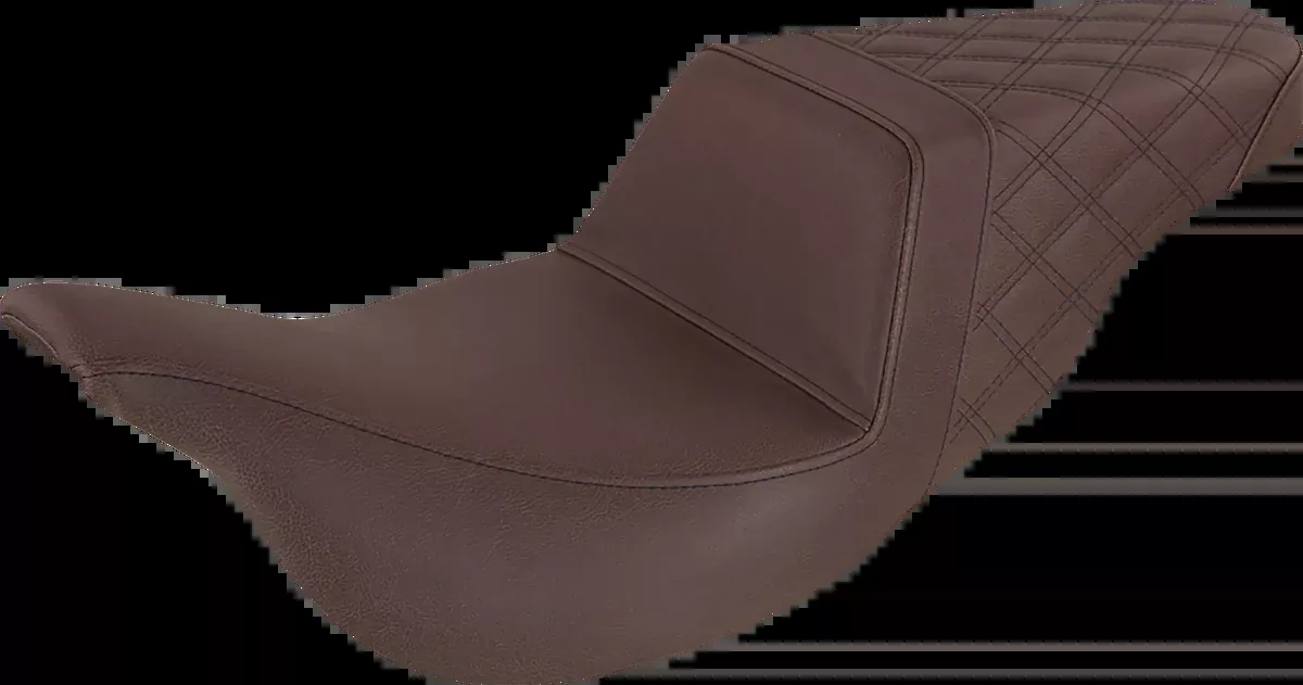 Step-Up Seat - Rear Lattice Stitch - Brown - FL '08-'24