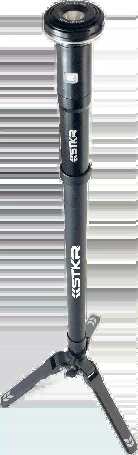 STKR Fli-Pro Telescoping Light 8′ With Removable Flashlight-05-1085