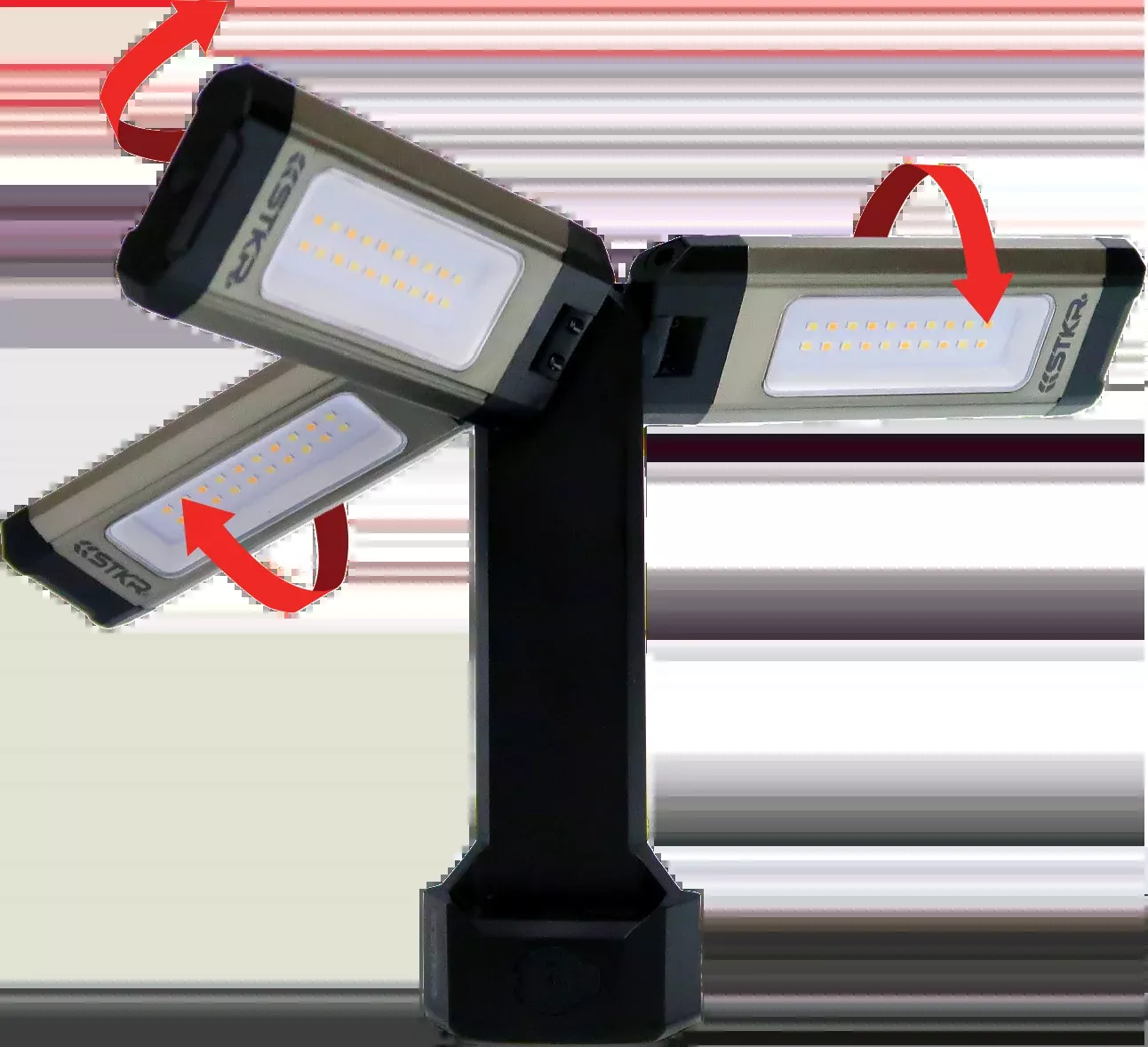 STKR Tri-Mobile Work Light 2000 Lumen-05-1087