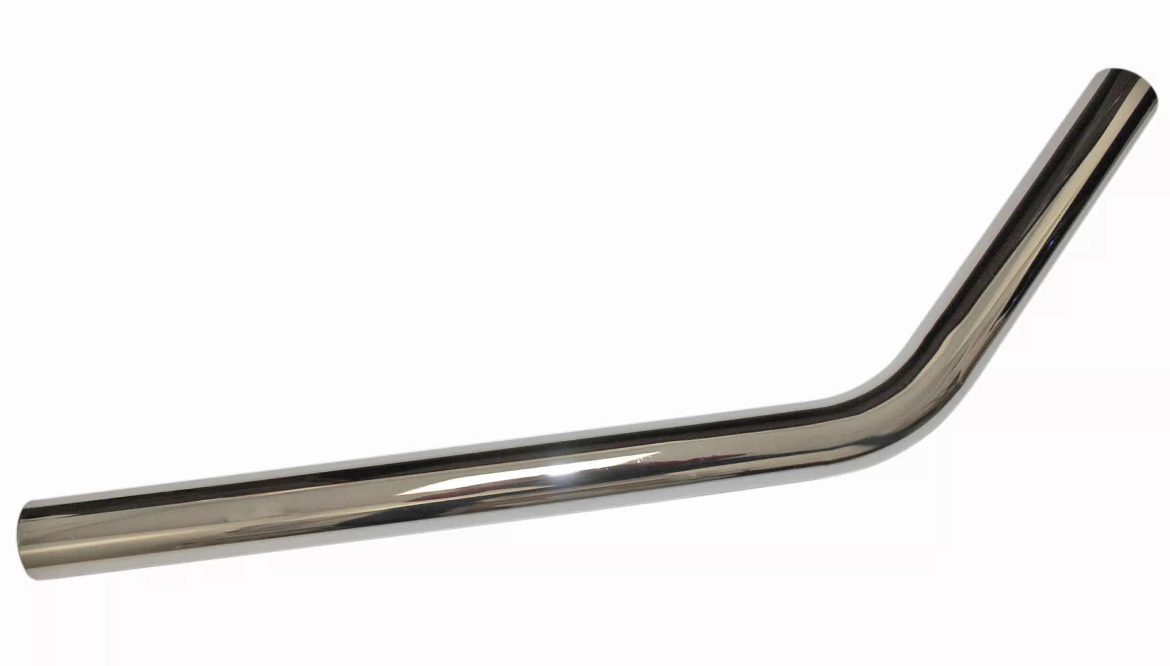 Straight Drag Chrome Exhaust Pipe (1-5/8" ID)