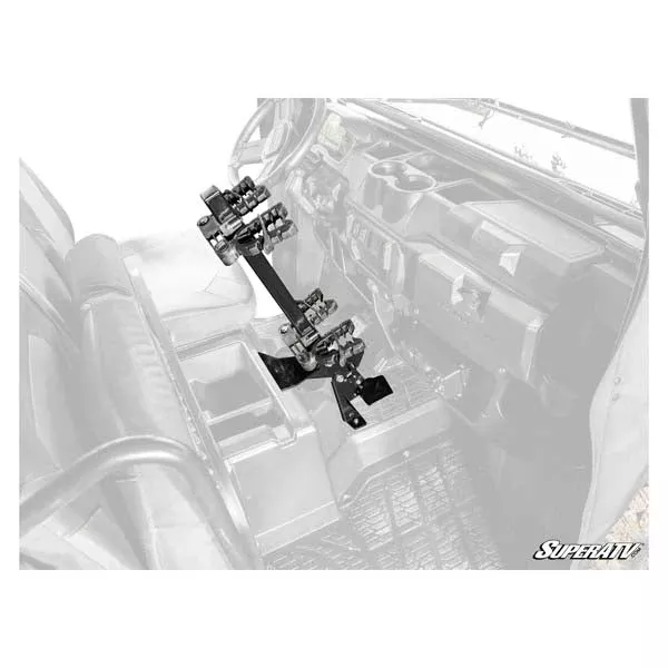 Super ATV Satv Floor Mount Gun Holdr POL (FMGH-P-RAN1K-00)