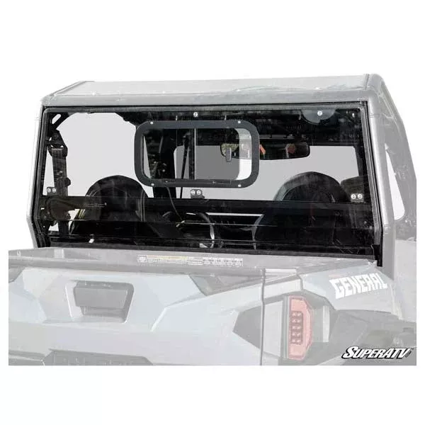 Super ATV Satv Rear Windshield Polaris (RWS-P-GEN-SGW-76)