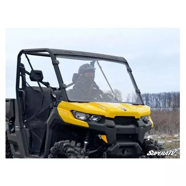 Super ATV Superatv Full Windshield Clear Scratch Resistant Poly (WS-CA-DEF-70)