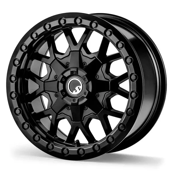 SuperATV 15X7 5X4.5 Beadlock BK Wheel