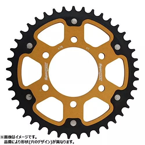 SuperSprox RST-480-43-GLD Gold Stealth Sprocket