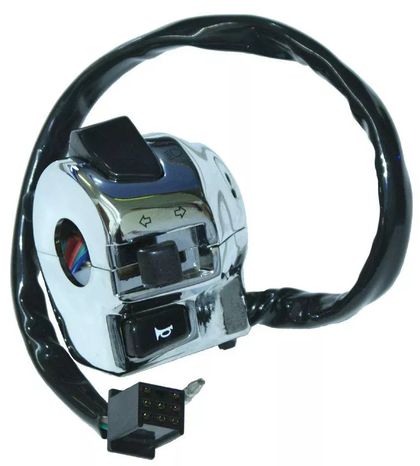 SWITCH CHROME TURN SIGNAL KS12-0041