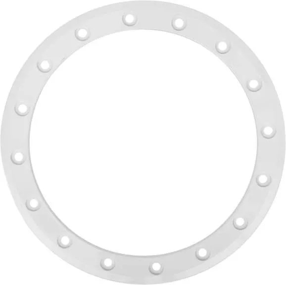 System 3 White 15″ SB-4 Beadlock Rings 15S3RING-250