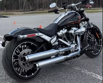TAB PERFORMANCE ZOMBIE SLIP ON MUFFLERS HARLEY SOFTAILS 18-25