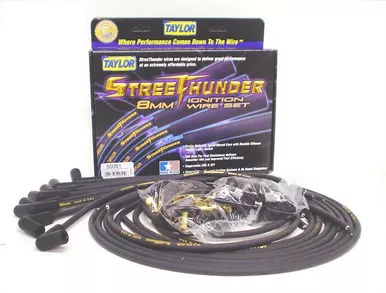 Taylor Cable 51006 Spark Plug Wire, Black