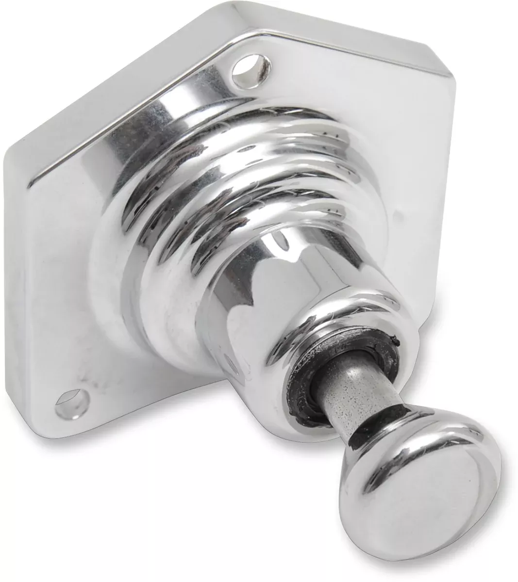 Terry Components Chrome Solenoid End Cover with Starter Button – Part 550013