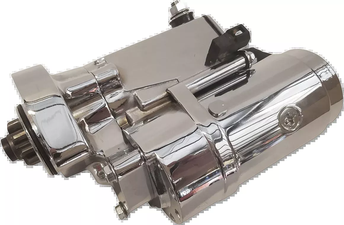 TERRY COMPONENTS Chrome Starter Motor for Big Dog - Part 773005