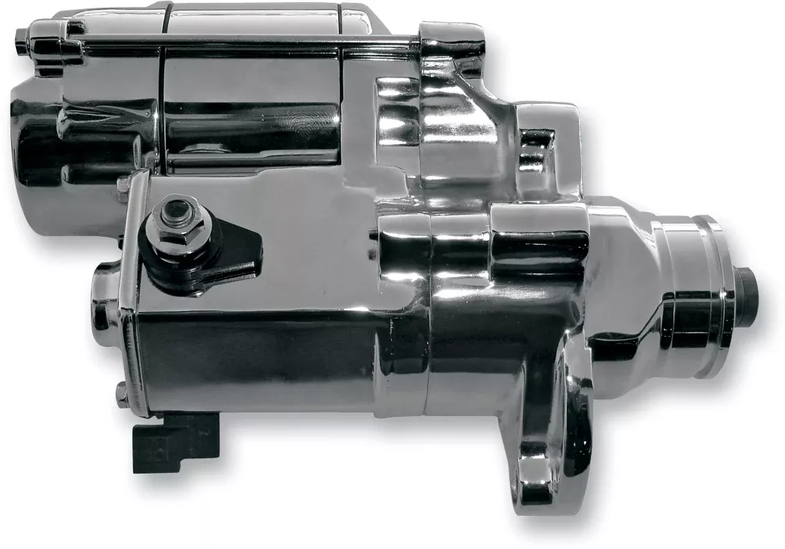 TERRY COMPONENTS Chrome Starter Motor for Harley Davidson – Part 776007