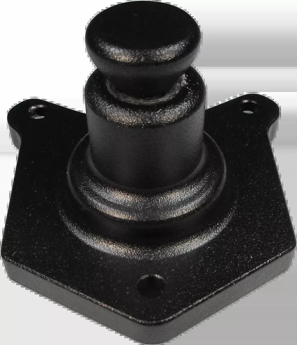 Terry Components Solenoid End Cover with Starter Buttons – Black (Part Number 550025)