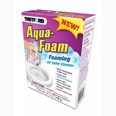 Thetford 96009 96010 Aqua-Foam Cleaner for Toilets - 3x2 oz Pack