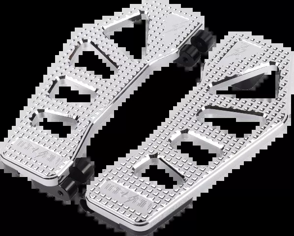 Thrashin Apex Chrome Front Driver Floorboards 1980-2023 Harley Touring Softail