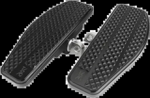 Thrashin Black Aluminum Mini Driver Floorboards for 18-19 Harley Softail FXFB