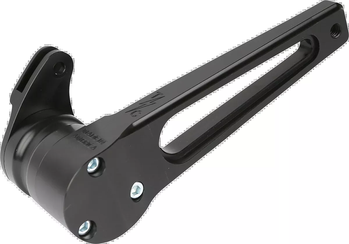 Thrashin Black Short Adjustable Brake Arm 2014-21 Harley Touring FLHX FLHR FLHTK