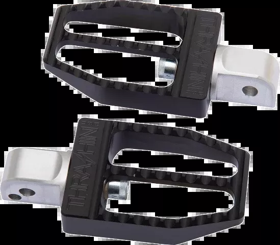 Thrashin Militant Rear Passenger Footpegs for 2018-2023 Harley Softail FXDR FLSL