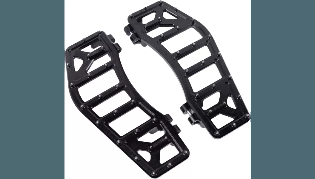 Thrashin Supply Aggressor Floorboards for '07-Up Harley Davidson Touring Models (Select Finish)