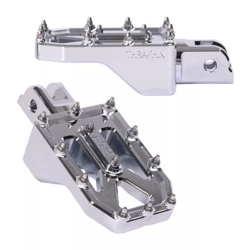 Thrashin Supply Aggressor Foot Pegs for Harley - Chrome