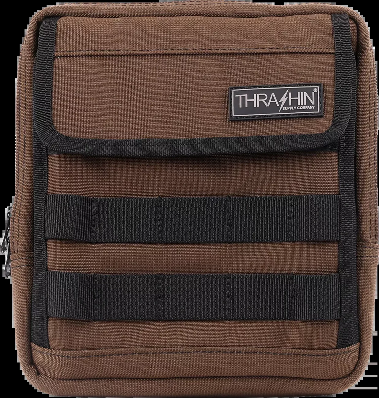 Thrashin Supply Co. Handlebar Bag Slim - Brown - THB-0032