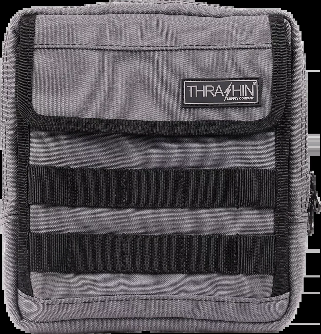Thrashin Supply Co. Handlebar Bag Slim - Gray - THB-0030